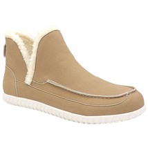 Journee Collection Women Moccasin Slipper Booties Capreece Size US 9.5M Taupe - £21.96 GBP