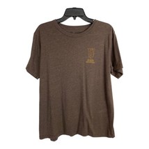 Monster Mens Unisex Shirt Size XL Brown Java Monster Short Sleeve - $26.27
