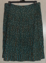 NEW WOMENS liz &amp; co. STRIPEY FLORAL PRINT LINED SKIRT  SIZE 14 - £19.91 GBP