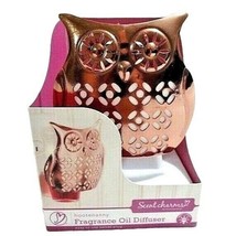 ScentSationals Hootenanny Owl Fragrance Oil Diffuser Wall Plug-In Copper... - $16.37