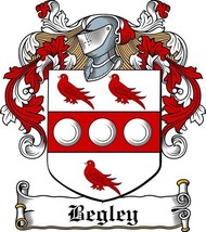 Begley Family Crest / Coat of Arms JPG and PDF - Instant Download - £2.31 GBP