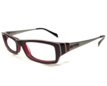 Ray-Ban Eyeglasses Frames RB5136 2286 Purple Red Silver Rectangular 51-1... - $46.53
