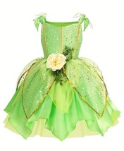 NEW Tinker Bell Fairy Dress Girls Halloween Costume - $17.99
