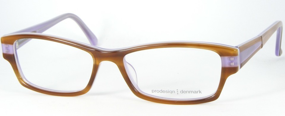 &quot;READ&quot; PRODESIGN DENMARK 1748 5024 SEMI MEDIUM BROWN EYEGLASSES 51-15-135mm - $41.21