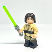 Young Qui-Gon Jinn Custom Minifigures Star Wars Tales of the Jedi - £3.18 GBP