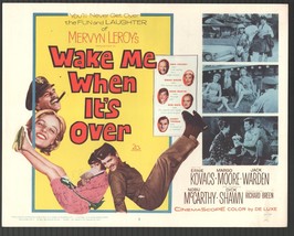 Wake Me When It&#39;s Over 11&quot;x14&quot; Lobby Card #1 Bing Crosby Dinah Shore Dean Martin - £34.09 GBP