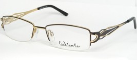 La Venta 81307-1 Brown / Gold Unique Eyeglasses Glasses Metal Frame 53-18-135mm - £60.82 GBP