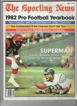 1982 Sporting News NFL Yearbook Kellen Winslow Chargers - £11.67 GBP