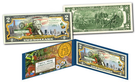 GEORGIA Genuine Legal Tender $2 Bill USA Honoring America&#39;s 50 States - $260.02 MXN