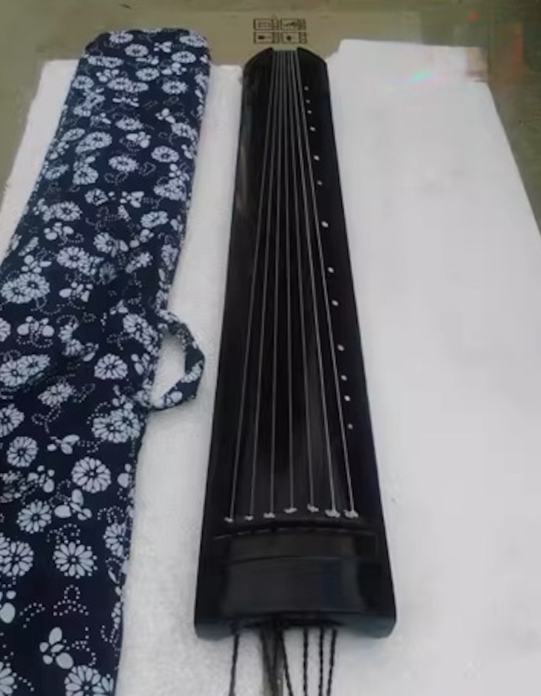 Small guqin Knee guqin Positive sum formula Chinese stringed instruments - $359.00