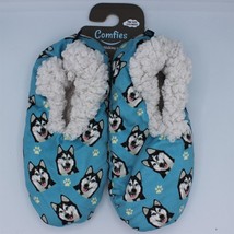 Comfies Slippers - Siberian Husky - One Size Fits Most - 100 % Polyester - £17.74 GBP