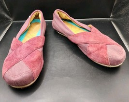 Mozo Women&#39;s Sport Suede Canvas Work Shoe Size US 8 Beet Style 3740 - $20.00