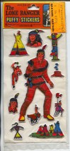 Lone Ranger Puffy Stickers #8158 C 1980-Imperial-solo Tonto-rare-NM - £40.91 GBP