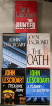 John Lescroart [hardcover] The Motive Treasure Hunt The Hunter A Plague Of Se X5 - $24.74