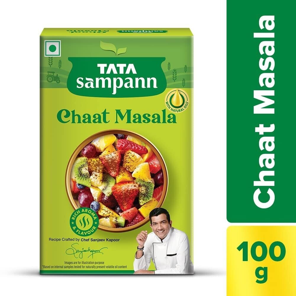 Primary image for Tata Sampann Chaat Masala with Natural Oils, 100 grams
