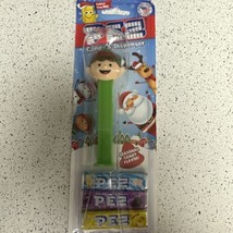 Pez Christmas Elf Dispenser w/GRAPE, Lemon &amp; Sugar Cookie Seasonal Flavours - £8.85 GBP