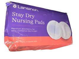 Lansinoh Stay Dry Disposable Nursing Pads, Soft 100pc Super Absorbent Br... - $19.68