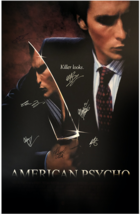 American Psycho Signed Movie Poster - 24 by 36 - $180.00