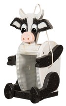 COW BIRD FEEDER - Large &amp; Bright Bovine with EZ Open Top - $71.97