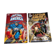 Marvel Captain America Comic Graphic Novel Lot 2 Fighting Change Denial ... - £33.46 GBP