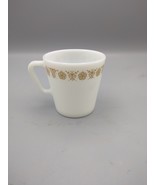 Vintage Pyrex Corning Butterfly Gold D Handle Coffee Cup Mug USA - $8.31 CAD