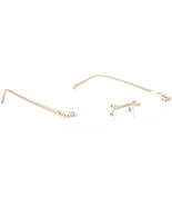 Jimmy Crystal JCR100 +2.50 Swarovski Crystals Reading Glasses Brown 50[]... - $114.99