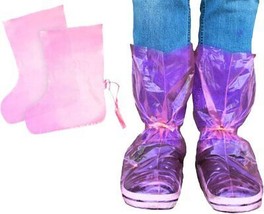 Pink Polyethylene Disposable Boot Covers 5.5 Mil /w Ties Heavy-Duty 100 ... - $35.91