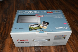 Canon PIXMA iP100 Inkjet Mobile Photo Printer New open box 515a3 #2 6/22 - $225.00