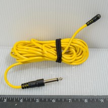 Heavy Duty Studio Yellow PC Flash/Strobe Cable to 1/4 inch Phono Male End - $17.81