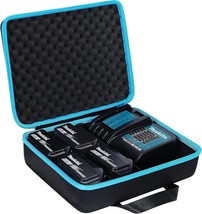 Khanka Hard Battery Storage Box Holder, Carrying Case Replacement for Makita - £24.12 GBP