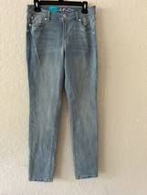 inc skinny legs curry fit jeans light blue size 6 - $25.74