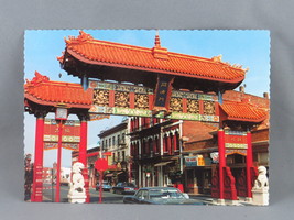 Vintage Postcard - Gate of Harmonious Interest Victoria Canada - Bill Ha... - £11.99 GBP