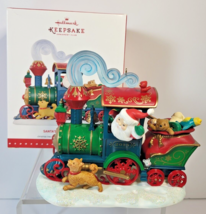 Hallmark Santa's Christmas Train Keepsake Ornament 2015 Event Exclusive - $18.69