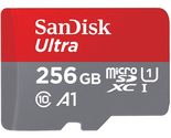 SanDisk Ultra 256GB UHS-I microSDXC Memory Card with SD Adapter - $42.59