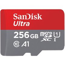 SanDisk Ultra 256GB UHS-I microSDXC Memory Card with SD Adapter - $40.88