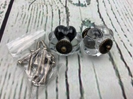 DIY Set of 10 Antique Acrylic Pumpkin Knobs Handles Pulls for Cabinets - $16.14