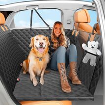 Back Seat Extender for Truck SUV Hard Bottom Dog Car Seat Cover for Back... - $60.78