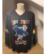 2022 San Jose Sharks SJ Black History Month Jersey Giveaway - Sz Medium OOP - $25.91