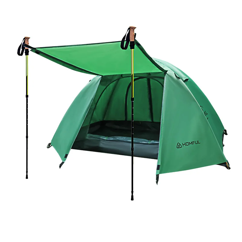 Tent 1850g Silicon Coating l Ultralight 3 Seasons UV-resistan 2 Person C... - £88.52 GBP