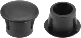 Uxcell Hole Plugs Black Plastic 8Mm(5/16-Inch) Snap in Locking Hole Tube... - £8.75 GBP