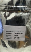 Aloe Vera Extract Powder 50g for skin &amp; Hair, digestive issues, blood ci... - $12.10