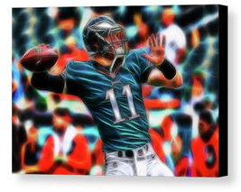 Framed Philadelphia Eagles Carson Wentz Magical 9X11 Print Limited Edition COA - £14.62 GBP