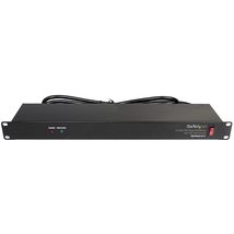 StarTech.com 8 Outlet Horizontal 1U Rack Mount PDU Power Strip for Network Serve - £79.13 GBP+