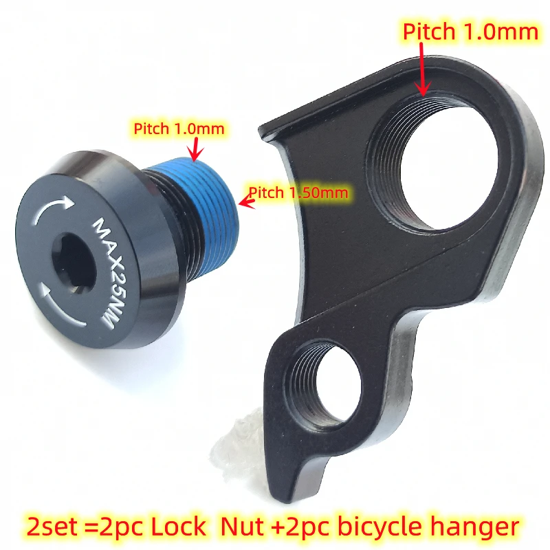 2Pc Bicycle Parts For Spcycle Seraph Mech Dropout Rear Gear Rd Derailleur Hanger - $232.20