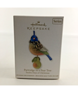 Hallmark Keepsake 12 Days Christmas #1 Ornament Partridge In A Pear Tree... - $71.23