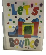 Bounce House Birthday Invitation Trampoline Jump Birthday Invite Girl Bo... - $8.55