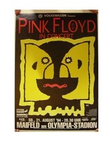 Pink Floyd Poster Concert Symmetry Berlin 1994 - $4,975.51 MXN