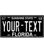 Florida 1967 License Plate Personalized Custom Auto Car Bike Motorcycle Moped - £8.59 GBP - £14.24 GBP
