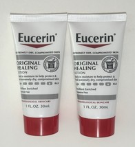 Eucerin Original Healing Lotion Unscented 1 fl oz. Travel Size (2-Pack) - £7.05 GBP