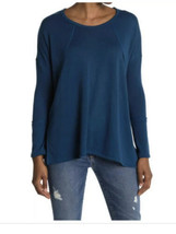 Forgotten Grace Women’s Open Neck Long Sleeve Top Lightweight Pullover G... - $24.39 CAD